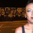 Ajaa xxx in 'After Dark Bus Ride With Sexy Punk Chick'