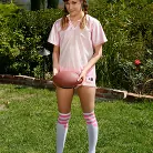 Alaina Dawson in 'Football Slut'