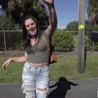 Alice Visby in 'Vacation On Wheels'