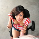 Alliyah Sky in 'Nice amateur gives quick tug'