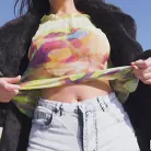 Alyssia Kent in 'Alley's Public Bang'