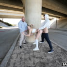 Angelique Lapiedra in 'Threesome Under the Autobahn Bridge'