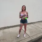 Anna Chambers in 'Wild Girl Twerks For a Ride'