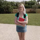 Annie Archer in 'Nerdy Blonde Takes Big Dick'