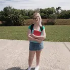 Annie Archer in 'Nerdy Blonde Takes Big Dick'