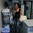 Aubrey Addams in 'Amateur Blonde Fucked Hardcore In The Back-room!'