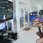 August Ames in 'Hot Brunette Takes A Monster Fucking!'