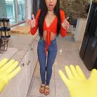 Bianca Bangs in 'Bianca Bangs A Brick Dick'