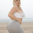 Blondie Fesser in 'Beach Fun With Blondie'