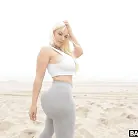 Blondie Fesser in 'Beach Fun With Blondie'