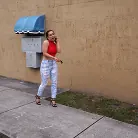 Demi Lowe in 'Scooping up a Chonga'