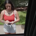 Diamond Franco in 'Hottie Get In The Bus For Job Interview'