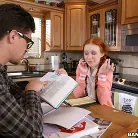 Dolly Little in 'Post Class Seduction By A Red Head'