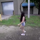 Dylann Vox in 'Stripper With Double D's Hops on The Bus'