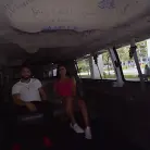 Gabby in 'Vacationing On The Bus'