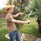 Isis Love in 'Horny MILF Dominating The Gardener'