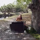 JC Wilds in 'Wild Chick Hops on The Bus'