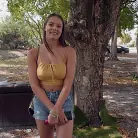 JC Wilds in 'Wild Chick Hops on The Bus'