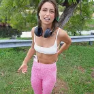 Jessie Belle in 'Jessie Belle Jogs Onto the Bus for Some Dick'