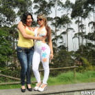 Juliana in 'Two pretty Latinas with big natural tits get fucked'