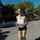 Katerina in 'Busty Katrina Goes For A Jog'