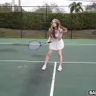 Kimberly Snow in 'Tennis Fuck Session'