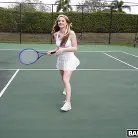 Kimberly Snow in 'Tennis Fuck Session'