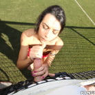 Lou Charmelle in 'Courtyard Tug Job'