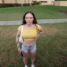 Lucia Rossi in 'Server Does it All For Money'