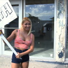 Marsha May in 'Protestor Exercises Her Right To Take Cock!'