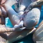 Mercedes Lynn in 'Get wet with some lesbos poolside'