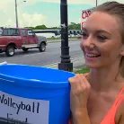 Molly Mae in 'Molly Mae goes all in for the team on the Bang Bus'