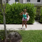 Monica Minx in 'Stretching My Pussy Before Yoga'