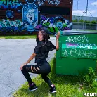 Nadia Nicole in 'Petite black girl swallows big cock'