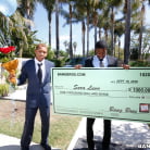 Sara Luvv in 'Sara Luvv Takes On 2 Monster Cocks'