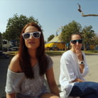 Sarah in 'Big Tit Brunette Gets Fucked in Public'