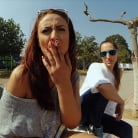 Sarah in 'Big Tit Brunette Gets Fucked in Public'