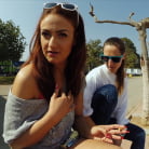 Sarah in 'Big Tit Brunette Gets Fucked in Public'