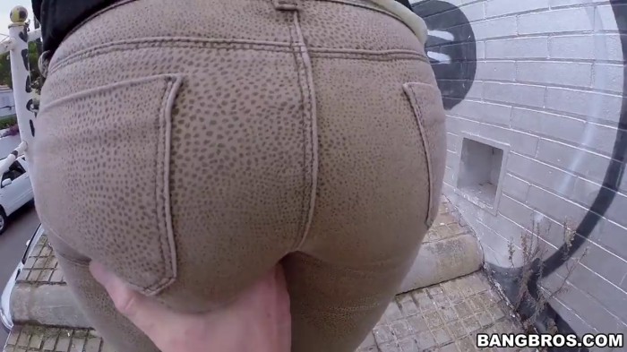 Sharon Lee in Big Booty Asian anal banged in public