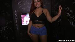 Staci Doll - Thick Latina Deep Throats In The Gloryhole | Picture (13)