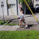 Violet Gems in 'Sexy Shy Violet'