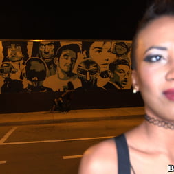 After Dark Bus Ride With Sexy Punk Chick