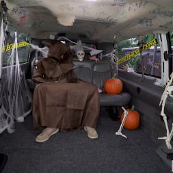 Halloween Fuck Session on The Bus