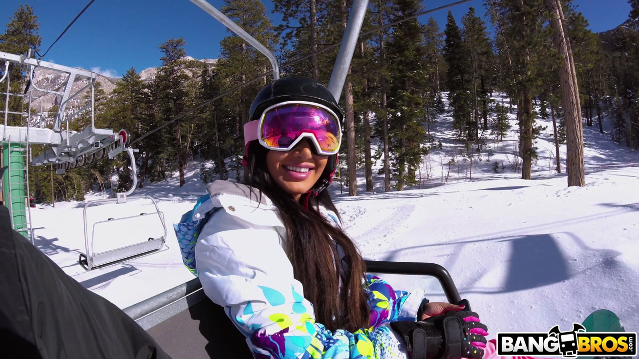 Amia Miley's Winter Holiday