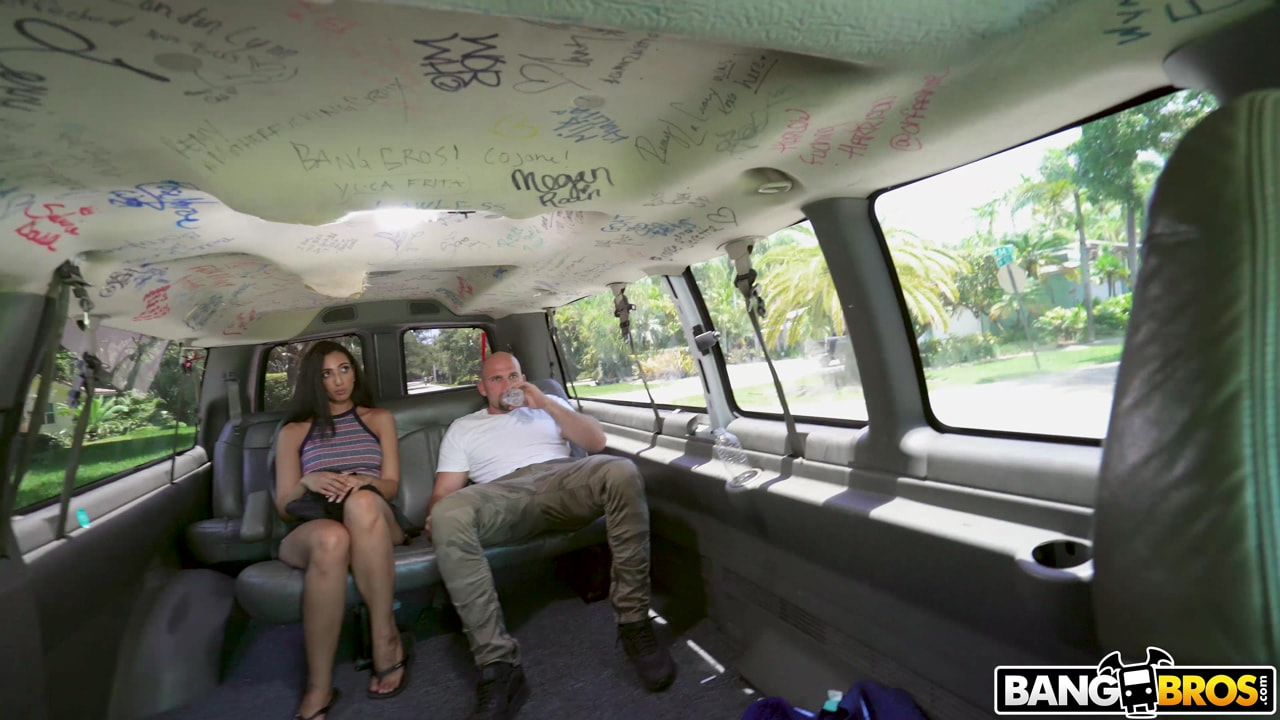 Getting Her Pussy Stretched on The Bus