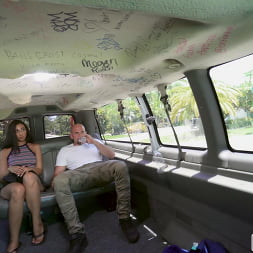 Getting Her Pussy Stretched on The Bus