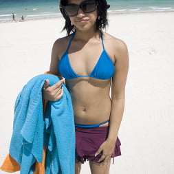 At The Beach With Anna's Sexy Ass