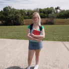 Annie Archer in 'Nerdy Blonde Takes Big Dick'