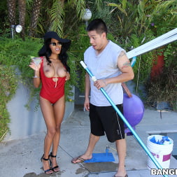 Ebony Southern Belle Fucks Her Poolboy