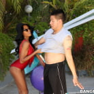 Anya Ivy in 'Ebony Southern Belle Fucks Her Poolboy'